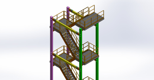 消防逃生楼梯缩略图